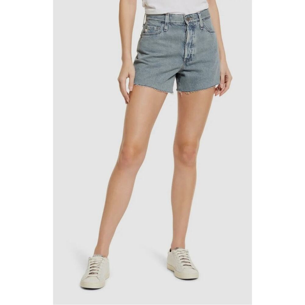 AG Alexxis High Waist Wedgie Cutoff Denim Shorts Nwot